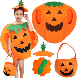 KOSTIUM DYNI PRZEBRANIE STRÓJ NA HALLOWEEN DYNIA Z659