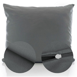 Poszewka Bawełna 70 x 80 Jednolita Ola Grafitowa