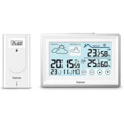 Hama stacja pogody ''Bahamas'' termometr higrometr biała