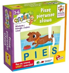 LISCIANI Gra edukacyjna Carotina Piszę pierwsze słowa 304-PL87518