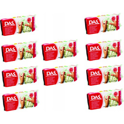 10x Glina 5kg Biała samoutwardzalna glinka rzeźbiarska masa