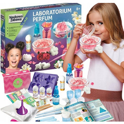 Duży Zestaw Dziewczynki Fabryka Perfum Kosmetyki Do Nauki