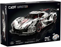 CADA Klocki plastikowe V12 Hypercar Zdalne sterowanie C61053W