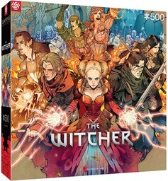 CENEGA Puzzle Gaming Puzzle Wiedźmin Scoia''tael (500 elementów)