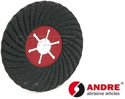 ANDRE Tarcza fibrowa - 127MM x 22,2MM, ziarnistość