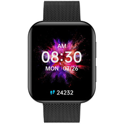 Smartwatch Garett GRC Maxx, czarny stalowy