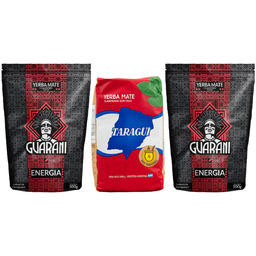 Yerba Mate TARAGUI 1kg + GUARANI ENERGIA 1kg
