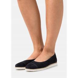 Pier One LEATHER Baleriny Czarne 40 14CA