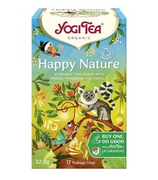 Ajurwedyjska herbata z mango, tangerynką i wanilią, HAPPY