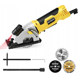 Mini pilarka tarczowa 580W z prowadnicą laserową 3