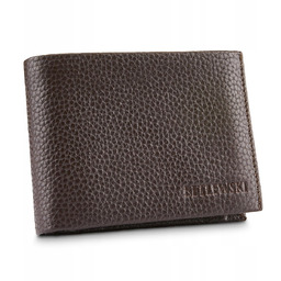 Betlewski, Portfel męski Skórzany Skóra Naturalna