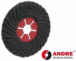 ANDRE Tarcza fibrowa - 127MM x 22,2MM, ziarnistość