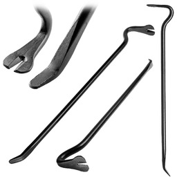 Łom wygięty Bazzari 80cm