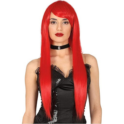 Guirca 4116 peruka Hq Czerwony Gładki Melena