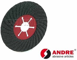 ANDRE Tarcza fibrowa - 115MM x 22,2MM, ziarnistość