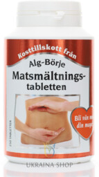 Tabletki Usprawniające Trawienie, Suplement Diety, Matsmältnings-tabletten, Alg-Börje, 250
