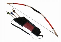 Łuk dla dzieci 115cm kołczan 3 strz. różne