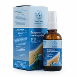 Dezodorant Antyperspirant do Stóp Odświeżający z Mentolem, Spray
