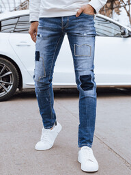 Spodnie męskie jeansowe niebieskie Dstreet UX4297-33