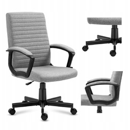 Fotel Biurowy Obrotowy Materiałowy Nowoczesny Mark Adler Boss