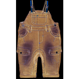 Niemowlęce ogrodniczki niebieskie Kanz r.92