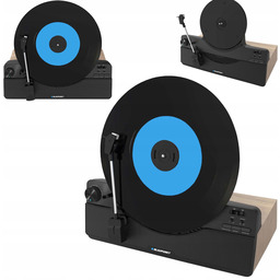 Blaupunkt VT100BK Gramofon Wertykalny 33/45RPM 10W Rms Bluetooth