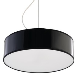 Lampa Wisząca ARENA 35 Czarna - Sollux