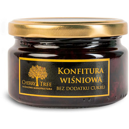Konfitura wiśniowa 86% bez cukru 235 g