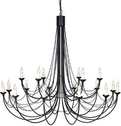 Carisbrooke Black Ø143 - Elstead Lighting - lampa