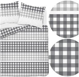 Pościel 220 x 200 3cz Asti Satynowa Bawełna