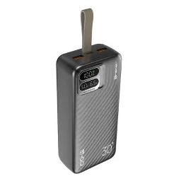 Tracer Blaze 30000mAh QC PD 65W Czarny Powerbank