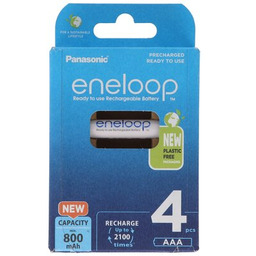 Akumulatorki Panasonic Eneloop R03 / AAA 800mAh BK-4MCDE/4BE