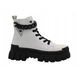 Buty damskie Dockers by Gerli 51EV203 białe platforma
