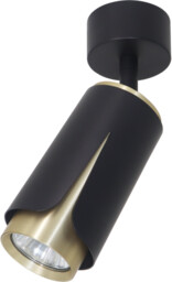 MILAGRO ML0264 FLOWER BLACK GOLD SPOT 1xGU10