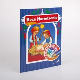 Kolorowanka z naklejkami. Boże Narodzenie