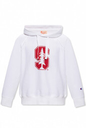 Champion Hooded Sweatshirt White - M
