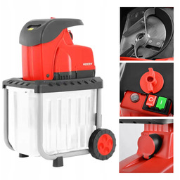 Rozdrabniacz Kruszarka Do Gałęzi Elektryczny Hecht Nożowy 6284