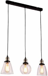 LAMPA wisząca Samanta K-8036A-3 Kaja metalowa OPRAWA industrialny
