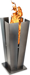Palenisko ogrodowe 100 x 40 cm, stalowe