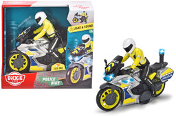 Dickie Toys, SOS Motocykl policyjny, 17 cm