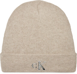 Czapka Calvin Klein Jeans Minimal Monogram Beanie K60K611542