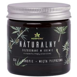 HEMPKING Naturalny Dezodorant w kremie o zapachu mięty