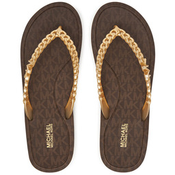 Japonki MICHAEL Michael Kors Zaza 40S5ZAFA1B Złoty