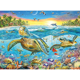 Ravensburger Puzzle dla dzieci 2D: Żółwie morskie 100