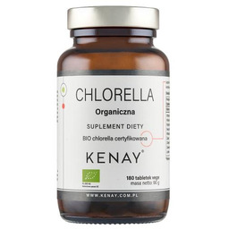 KENAY Organiczna Chlorella, 180 tabl.