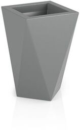 Designerska donica Vaso 59 cm szara