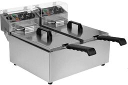 YATO Frytownica elektryczna 2-komorowa 2x3,5 l YG-04620