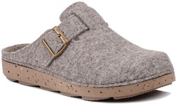 Kapcie męskie pantofle domowe filcowe ciapy ciepłe beżowe