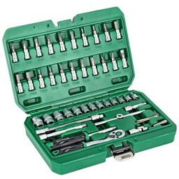 STALCO Zestaw kluczy nasadowych S011100048 (48 elementów) 20