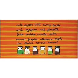 LAROOM 14064 dywan Bollato przyprawy kuchenne 100 cm,